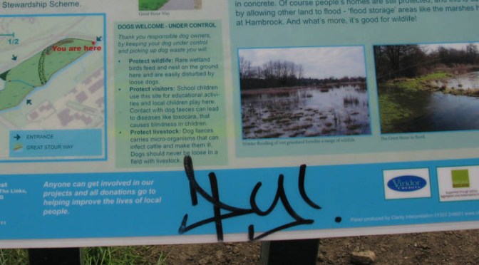 Reducing vandalism to interpretation panels – six top tips