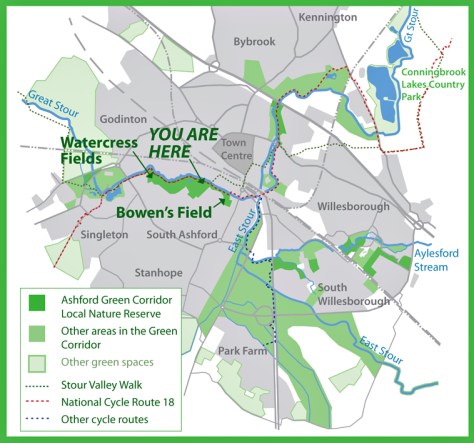 multi site map, ashford gc