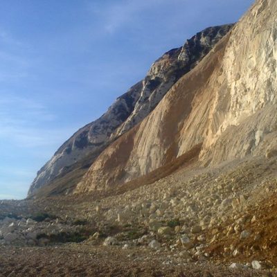 CLIFF FALLS NEAR DOVER